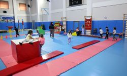 Tepebaşı'nın Minikleri Spora İlk Adımı Jimnastikle Atıyor
