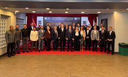 MHP heyeti Eskişehir Sanayi Odası Başkanı Celalettin Kesikbaş ile bir araya geldi