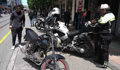 Eskişehir'de 52 sürücüye ceza kesildi
