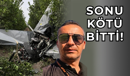 Evlilik teklifi için havalanan uçak düştü