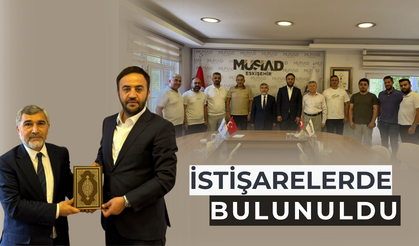 Eskişehir İl Müftüsü Muharrem Gül’ ün MÜSİAD’ ı ziyareti