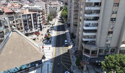 Büyükşehir 15 Yıllık Yolu 750 Ton Asfalt ile Yeniledi