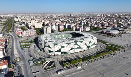 Konya Büyükşehir Stadyumu Türkiye-İspanya Maçına Hazırlanıyor