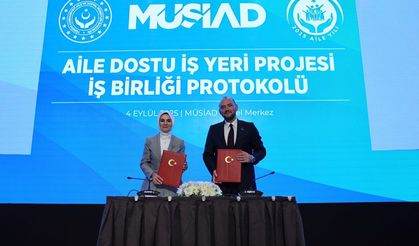 Aile ve Sosyal Hizmetler Bakanlığı ile MÜSİAD arasında işbirliği protokolü imzalandı