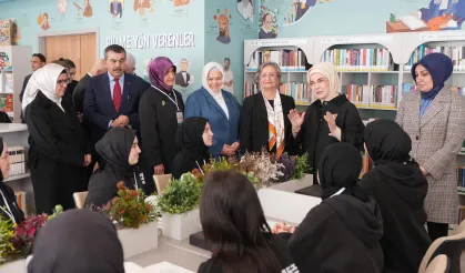 Eğitimde kütüphane hamlesi: Ayşen Gürcan 22 okulda açılış yaptı