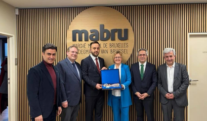 MÜSİAD Eskişehir Belçika’da ekonomik misyon görüşmelerinde