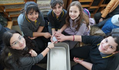 Tepebaşı’nda öğrenciler geri dönüşüm sürecini deneyimledi