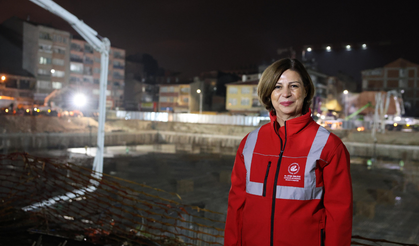 Kurtuluş Kapalı Pazar Yeri’nde beton dökümü tamamlandı