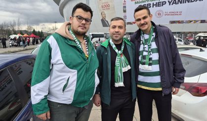 Bursaspor taraftarından Eskişehirspor’a kardeşlik desteği