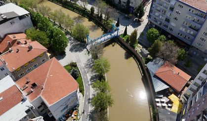 Yağışların Ardından Porsuk Çayı Kahverengiye Büründü
