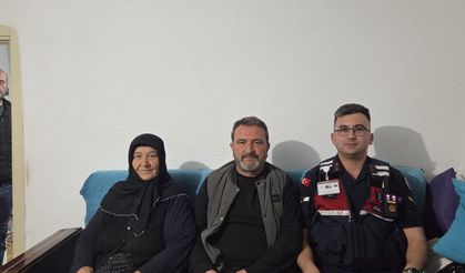 Kırka Jandarma Karakolundan Gazi Evine Anlamlı Ziyaret