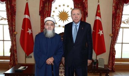 Cumhurbaşkanı Erdoğan, Cübbeli Ahmet'i Kabul Etti