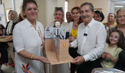 Tepebaşı Belediyesi Kursiyerlerinin El Emeği Ürünleri Sergilendi