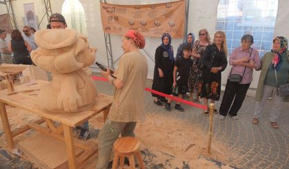 Odunpazarı'nda Sanat Zamanı: 9. Uluslararası Ahşap Heykel Festivali Başlıyor