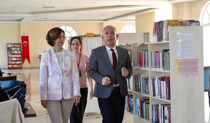 Eskişehir Kentpark Sosyal Kütüphanesi gençlerden yoğun ilgi görüyor