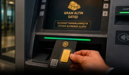 ATM’lerden 24 Saat Altın Satışı Başladı