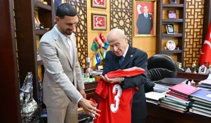 Merih Demiral’dan Bahçeli’ye Ziyaret
