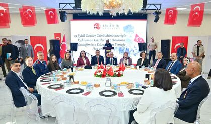 19 Eylül Gaziler Günü Onuruna Yemek Programı Düzenlendi
