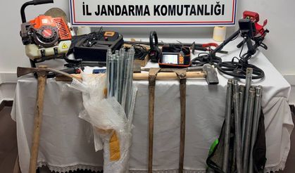 Eskişehir'de Kaçak Kazı Operasyonu: 5 Şüpheli Yakalandı