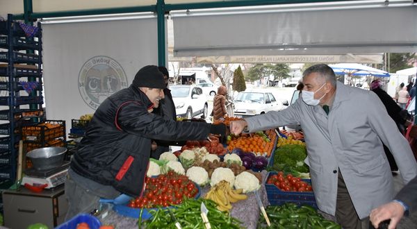 Pazarcı esnafından Bozkurt’a teşekkür