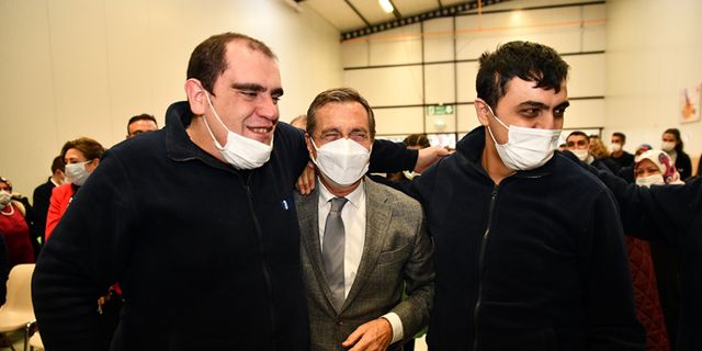 Başkan Ataç’tan özel bireylere özel ziyaret