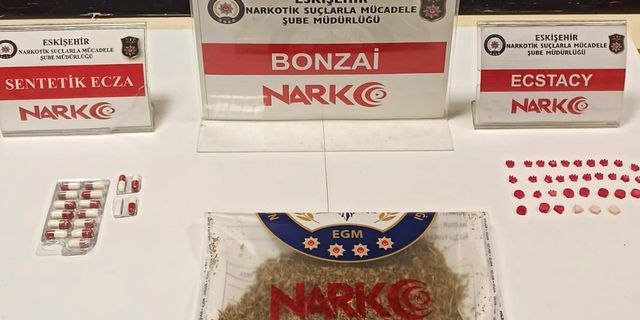 Eskişehir’de uyuşturucu operasyonu