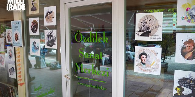 Aşık Veysel kolaj sergisi ziyaretçilerini bekliyor