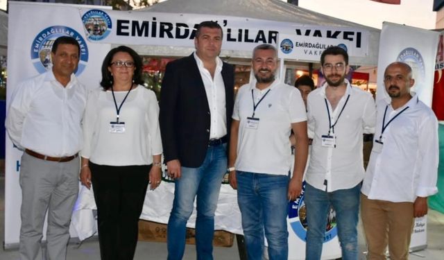 Emirdağlılar Vakfı  Gurbetçi Festivali'nde