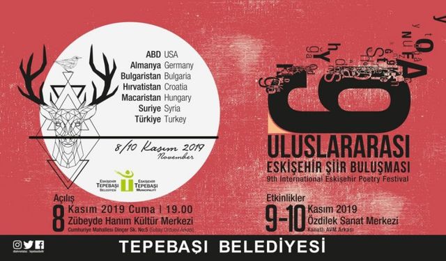 Uluslararası Şiir Buluşması başlıyor