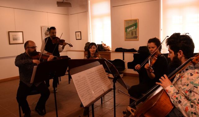 Müzede Sanat’ın konuğu Borusan Quartet oldu