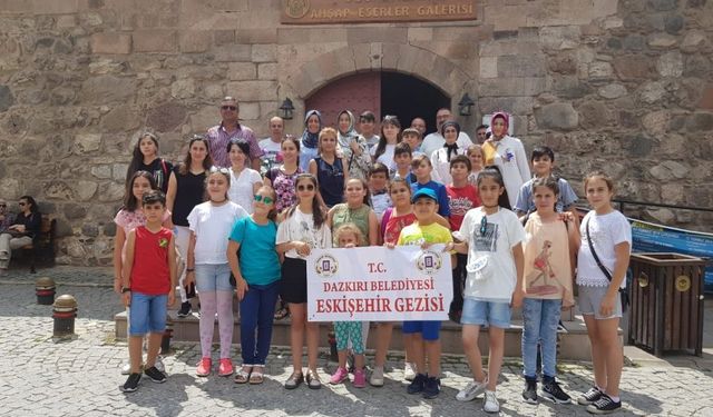 Minik öğrenciler  Eskişehir’i gezdi