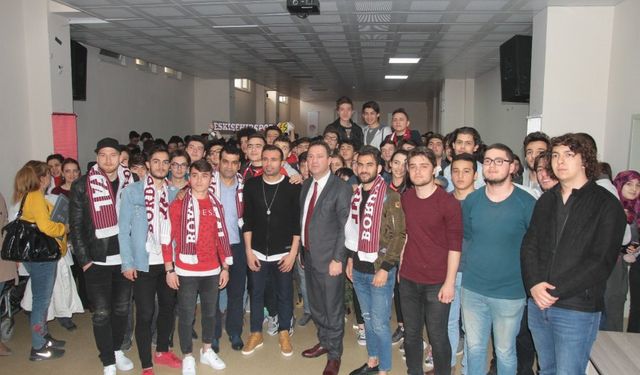 Öğrencilerle bir araya geldiler