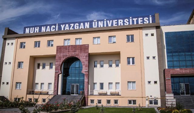 Nuh Naci Yazgan Üniversitesi Öğretim Görevlisi alıyor