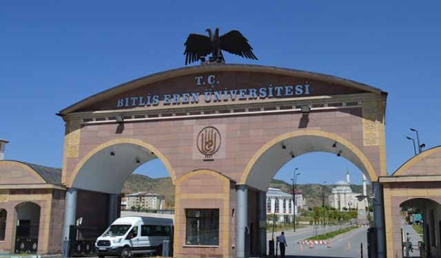 Bitlis Eren Üniversitesi Öğretim Üyesi alıyor