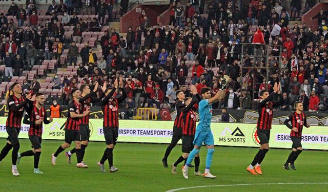 Eskişehirspor 3 puanı tek golle aldı