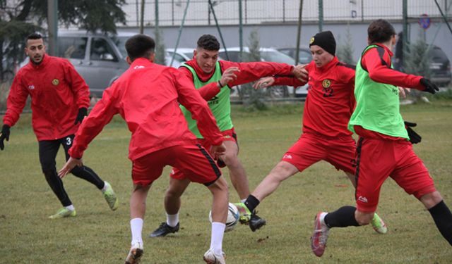 Ankara Demirspor maçı hazırlıklarına tam gaz devam