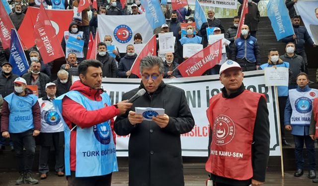 Kamu Sen; ‘Temel ihtiyaçları karşılayamıyorlar’