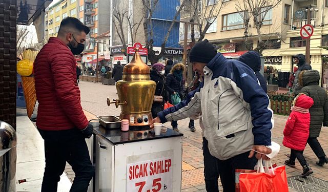 Soğuk havalarda salebe büyük ilgi