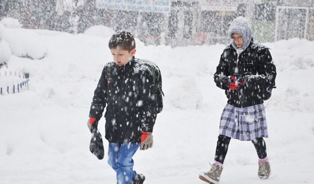 Eskişehir'de eğitime kar engeli