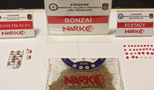 Eskişehir’de uyuşturucu operasyonu