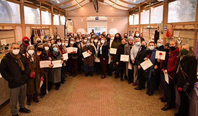 Tepebaşı’ndan emekçi kadınlara kutlama