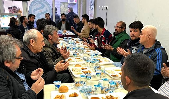 Eskişehir Sütlüce Spor Kulübü, iftar yemeğinde spor camiası ile bir araya geldi