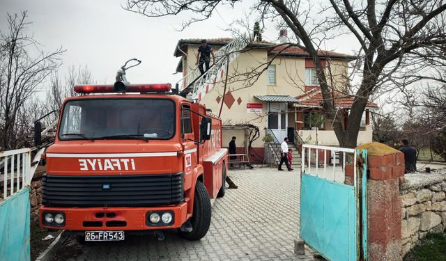 Günyüzü ilçesinde bir günde iki yangın