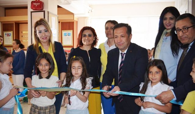 Reşat Benli İlkokulu’nda ‘E-twinning’ sergisi açıldı