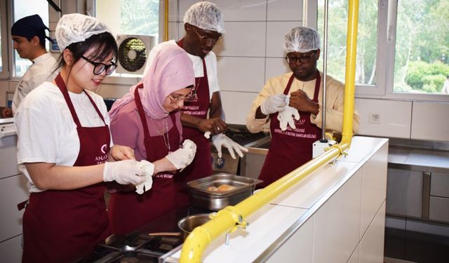 Anadolu Üniversitesi'nde "Türk Mutfağı Atölyesi" gerçekleştirildi