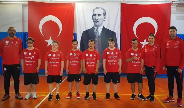 Down Sendromlular Basketbol Milli Takımı Eskişehir’de kampa girdi