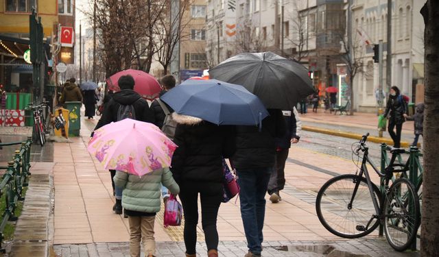 Yağışlı hava Eskişehir’i tekrar etkisi altına alacak