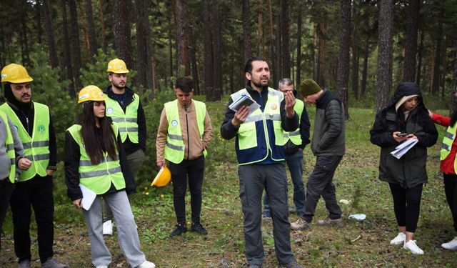 Eskişehir ormanları mühendis adaylarını ağırladı