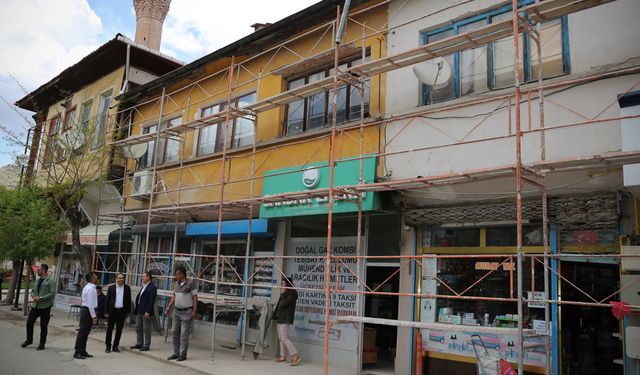 Sivrihisar’da restorasyon çalışmaları devam ediyor