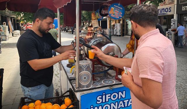 Ünlü 'Sifon' limonata da sezon açıldı